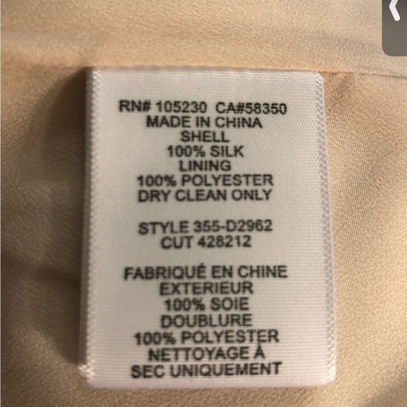 🌺JOIE Ariadna Drop Waist Silk Short Pesca Dress Size 6🌺 - Picture 10 of 10